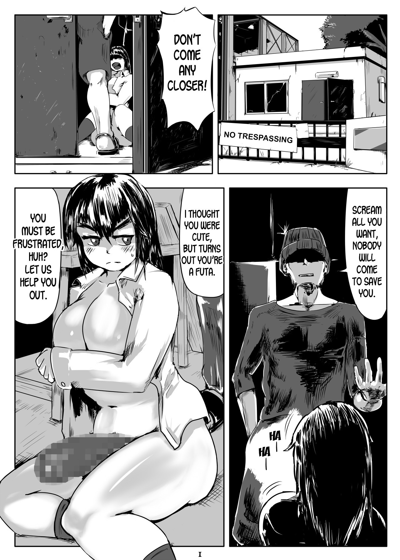 Hentai Manga Comic-Futanari Hunter Shiori 2-Read-2